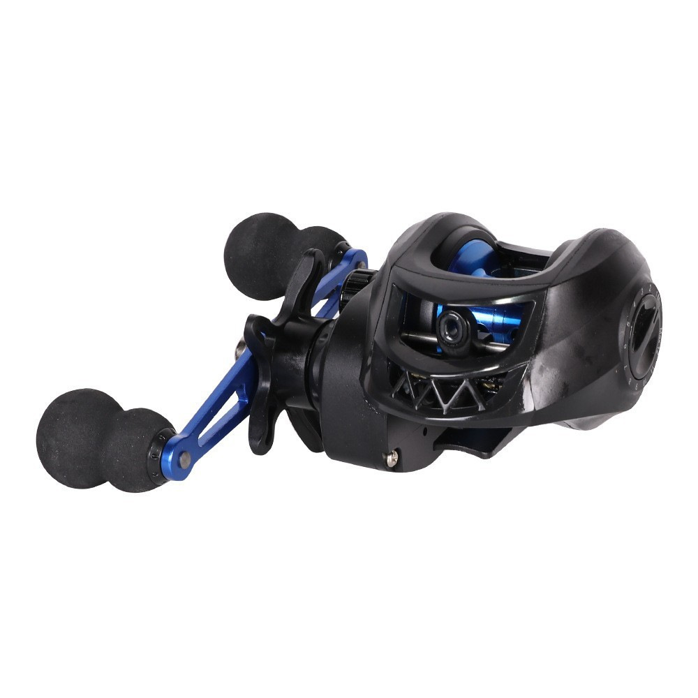 Anti-Backlash Long Cast Baitcasting Reel for Freshwater and Saltwater - Snusl