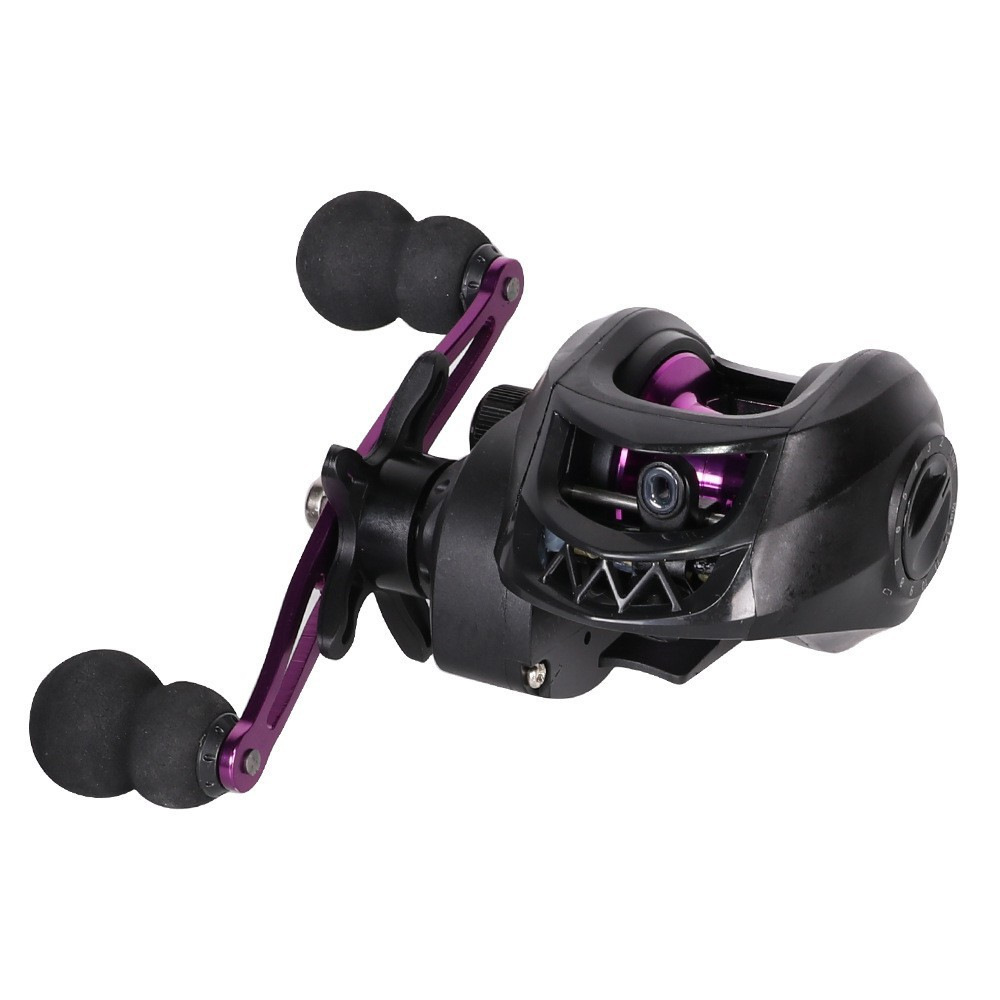 Anti-Backlash Long Cast Baitcasting Reel for Freshwater and Saltwater - Snusl