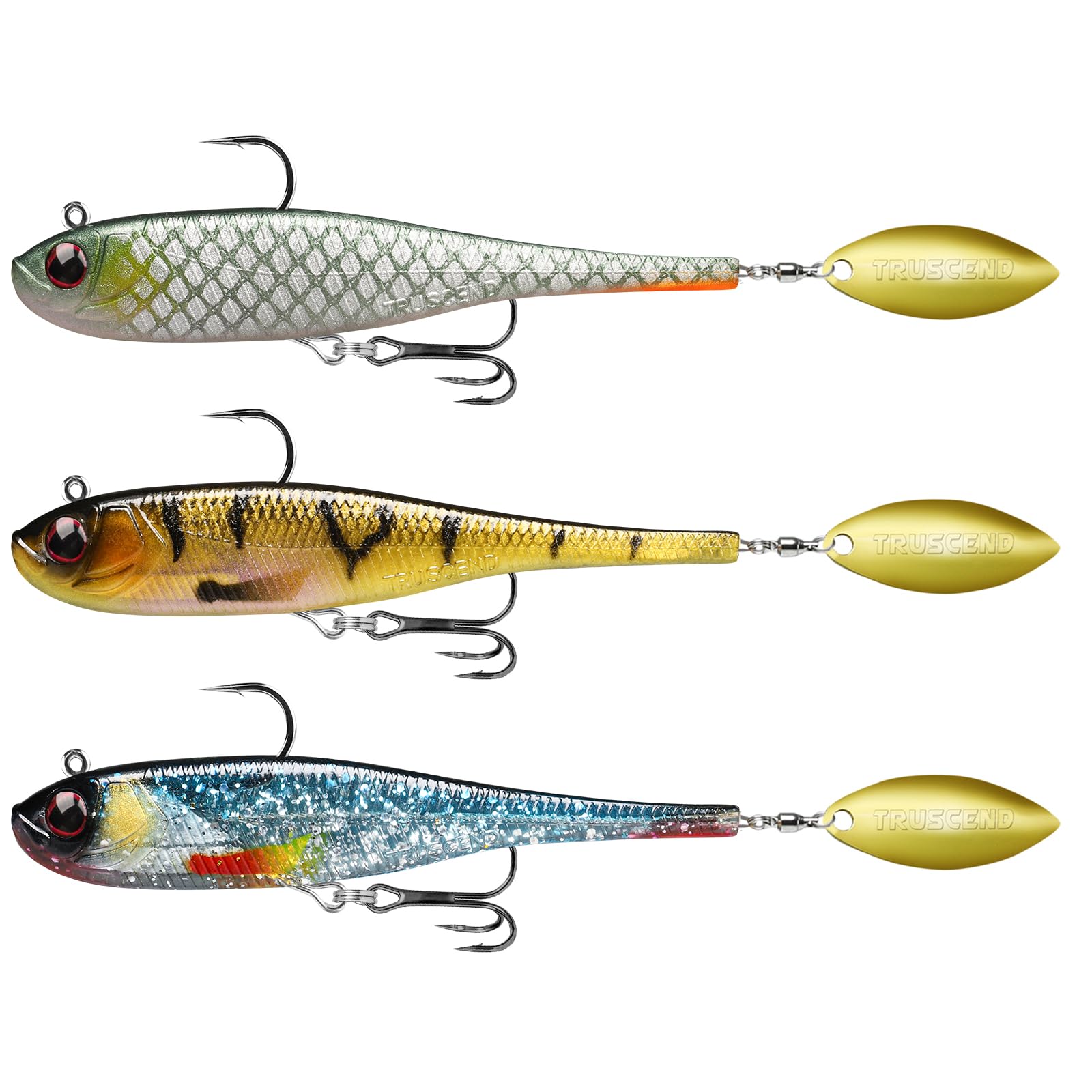 Soft Bait Spinner Tail Swimbait - Snusl