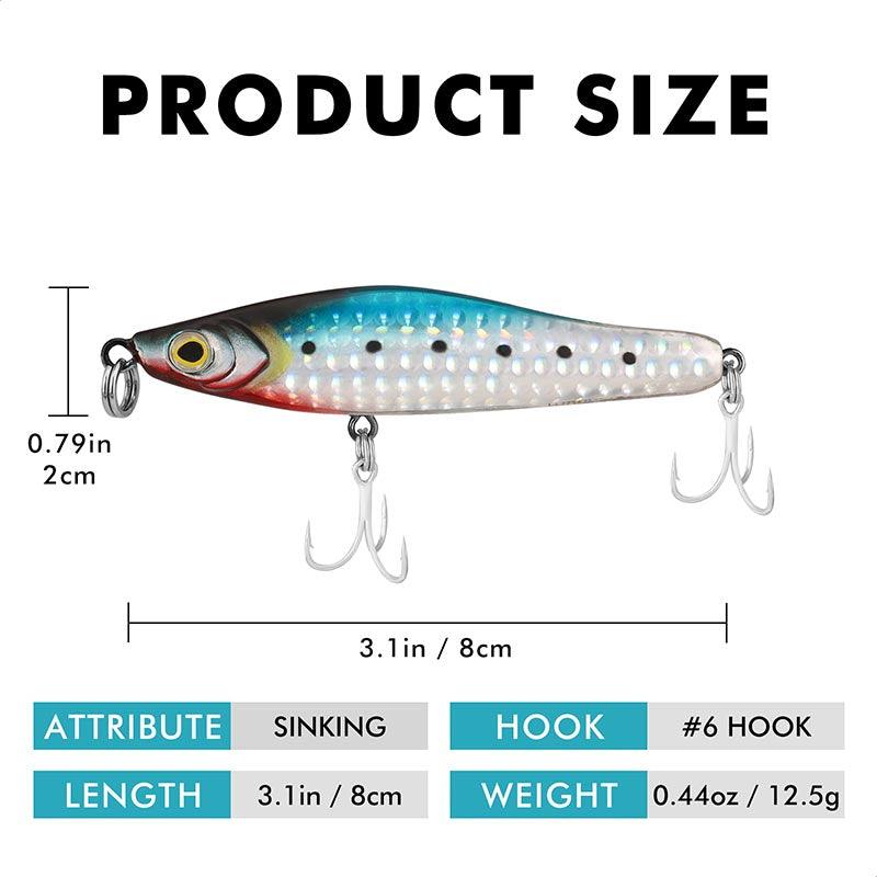 TRUSCEND Sinking Pencil Lure - Truscend Fishing