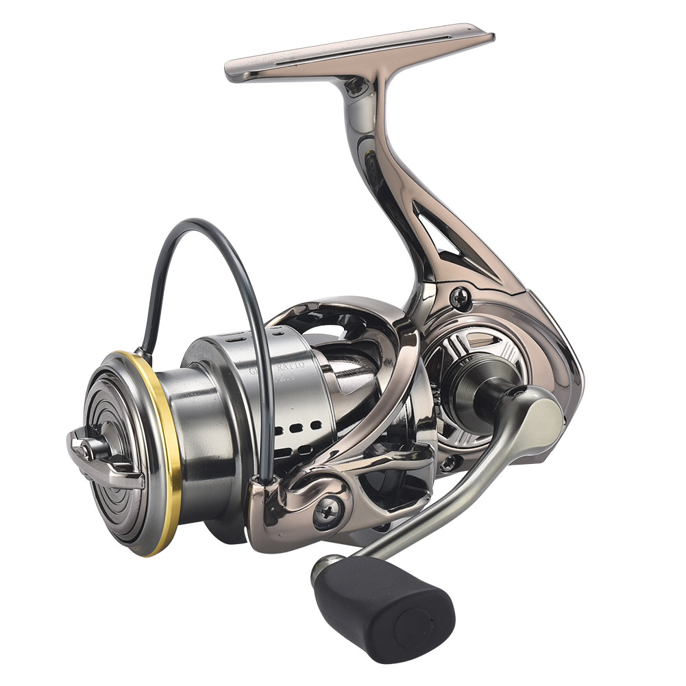 Full-Plated Ultralight Spinning Reel for Long Cast & Rock Fishing - Snusl