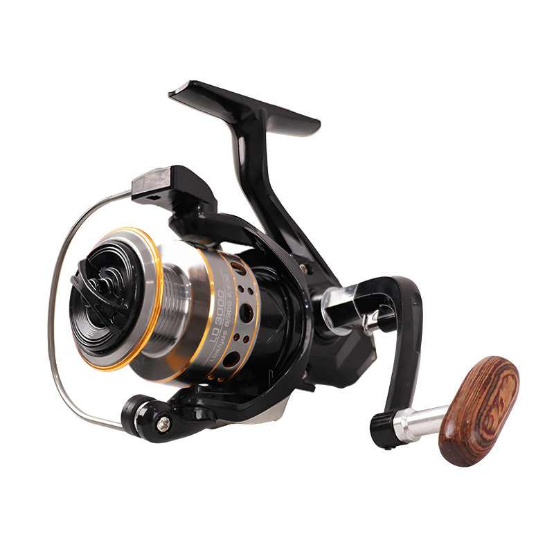Shallow Spool Spinning Reel for Ultralight Lure Casting - Snusl
