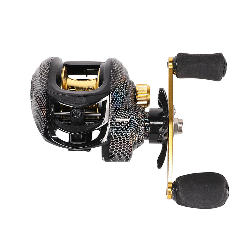 Magnetic Brake Baitcasting Reel for Sea Fishing and Lure Casting - Snusl
