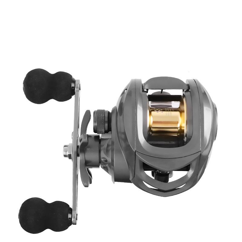 All-Metal Baitcasting Reel for Lure Fishing and Boat Rods - Snusl