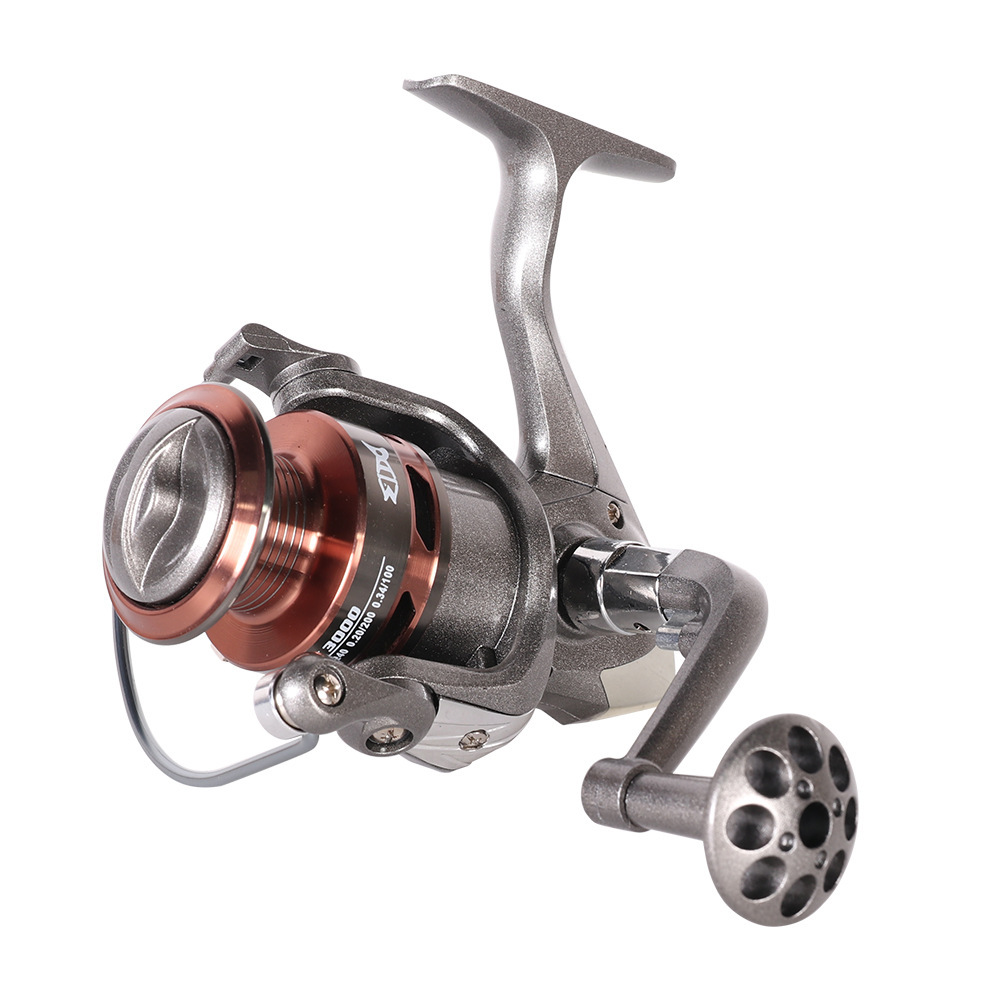 All-Metal Spinning Reel for Saltwater & Freshwater Fishing - Snusl