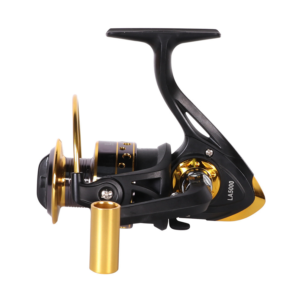 Wood Handle Spinning Fishing Reel for Surfcasting and Lure Fishing - Snusl