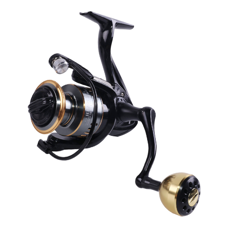 Metal Spool Spinning Fishing Reel for Surfcasting and Lure Fishing - Snusl