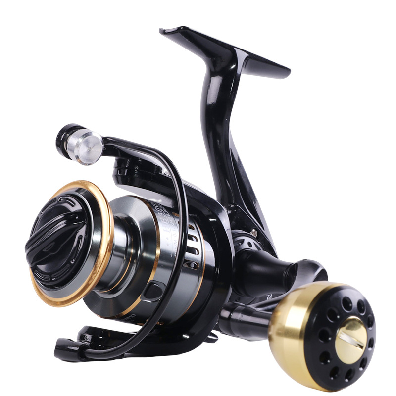 Metal Spool Spinning Fishing Reel for Surfcasting and Lure Fishing - Snusl