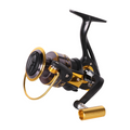 Wood Handle Spinning Fishing Reel for Surfcasting and Lure Fishing - Snusl