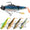 Soft Glide Bait Paddle Tail Swimbait with Spinner - Snusl