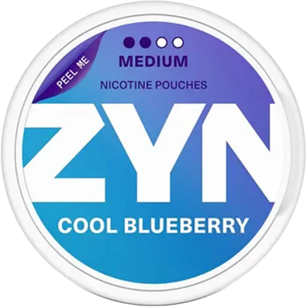 Zyn Nicotine Pouches Cool Blueberry - 5 Pack