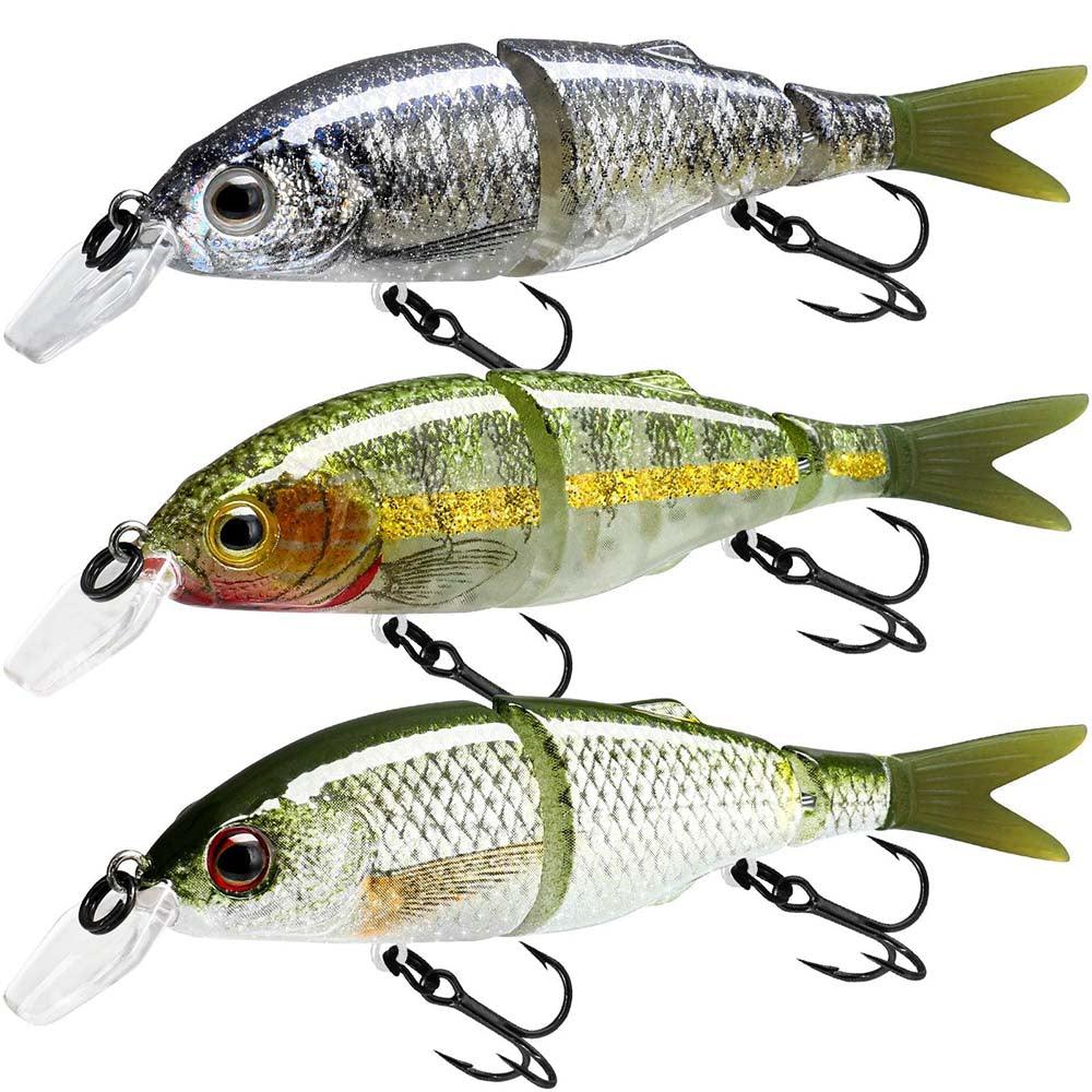 TRUSCEND Metal Jointed Swimbait Floating Bass Fishing Lure - Truscend Fishing